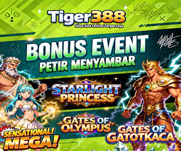 Tiger388 Slot BRI Online Jackpot Gampang Menang